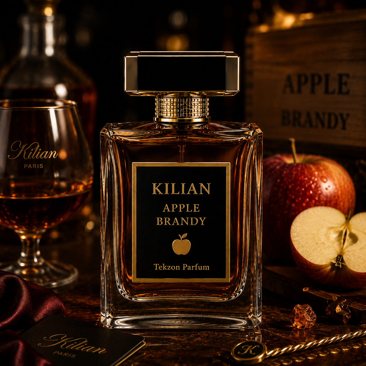 Kilian Apple Brandy on the Rocks