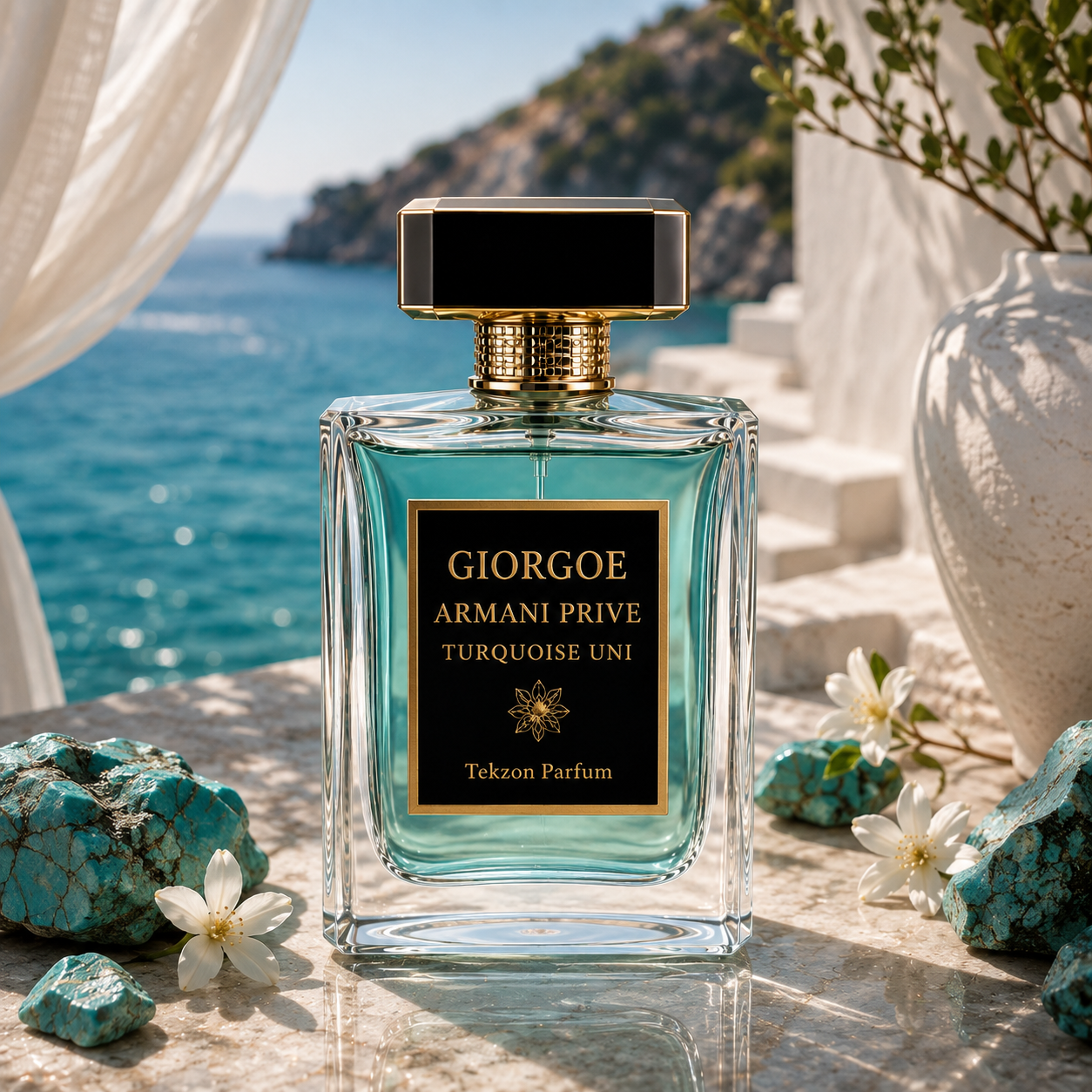 Giorgio Armani Privé Bleu Turquoise