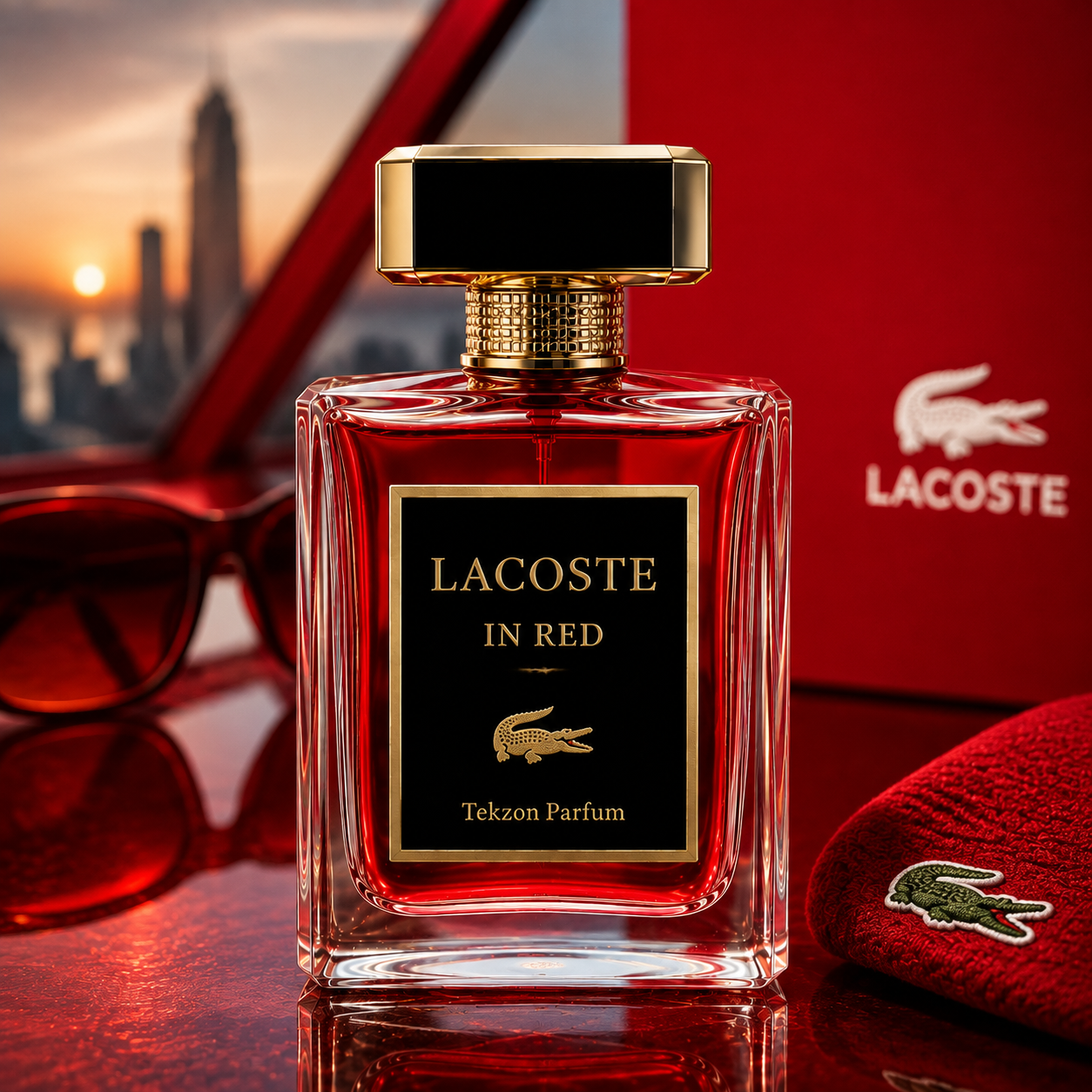 Lacoste Inspiration In Red